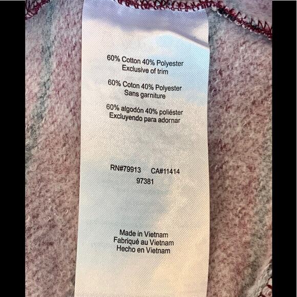 Motherhood nursing burgundy pullover in a size XL - Picture 5 of 6